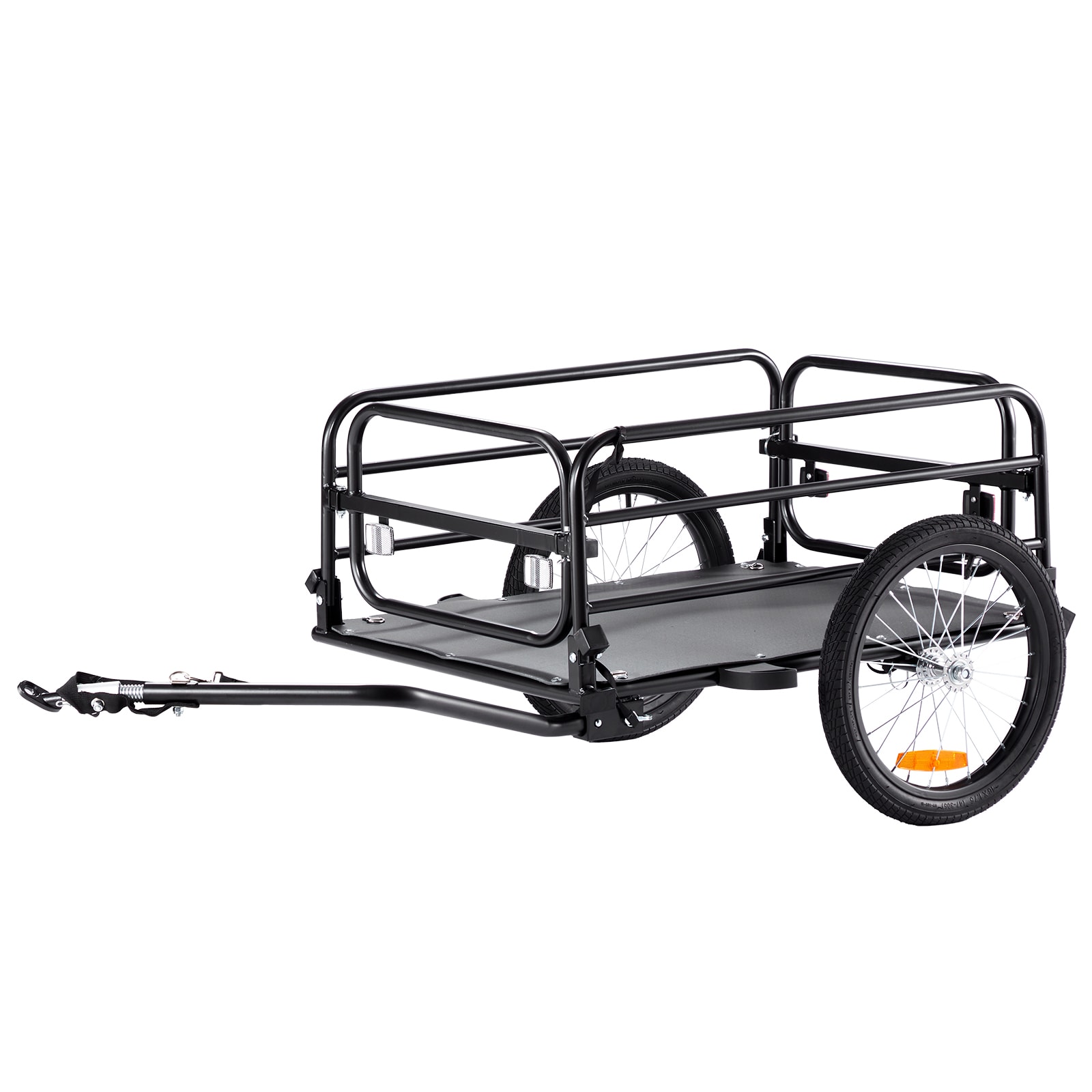Heavy Duty Bike Cargo Trailer For Bicycle Foldable Wagon Cart_voghion.com